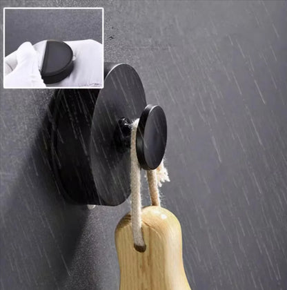 Innovative Punch-Free Vacuum Suction Cup Hook – Sleek Circular Design for Effortless Wall Storage!